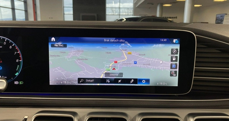Mercedes-Benz GLE cena 304900 przebieg: 39000, rok produkcji 2021 z Oleszyce małe 781